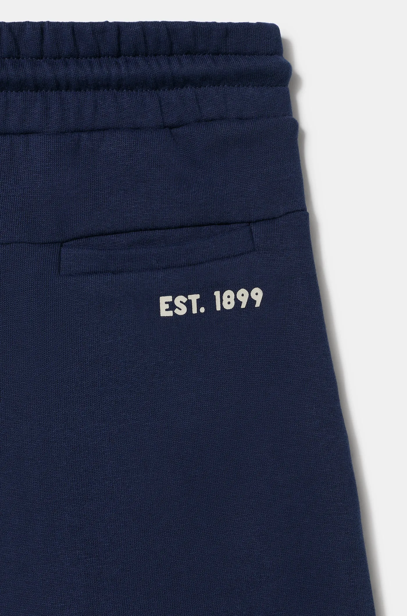 Navy Blue Sweatpants with Bara Crest - Junior