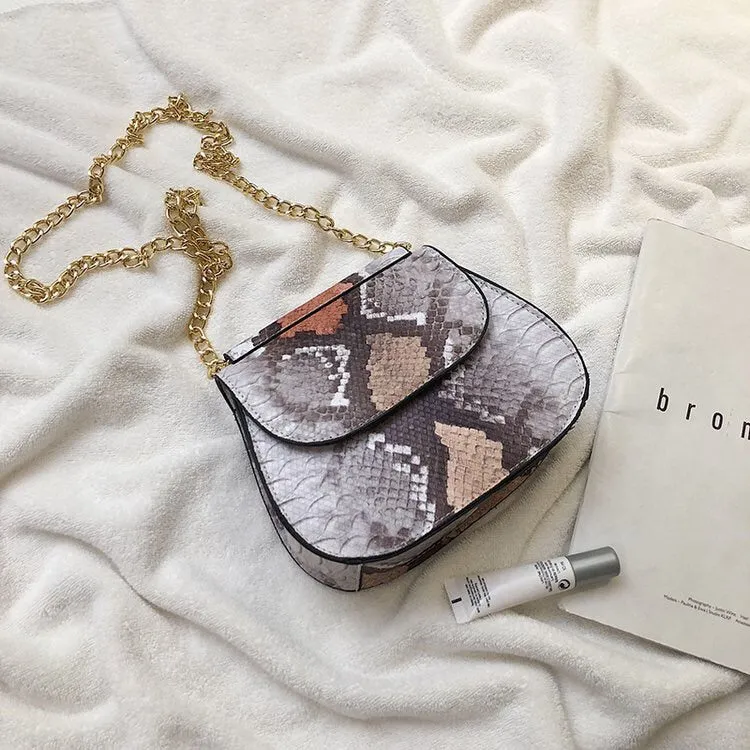 Nooria Snakeskin Bag