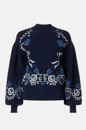 Ny Inga Embroidered Sweater