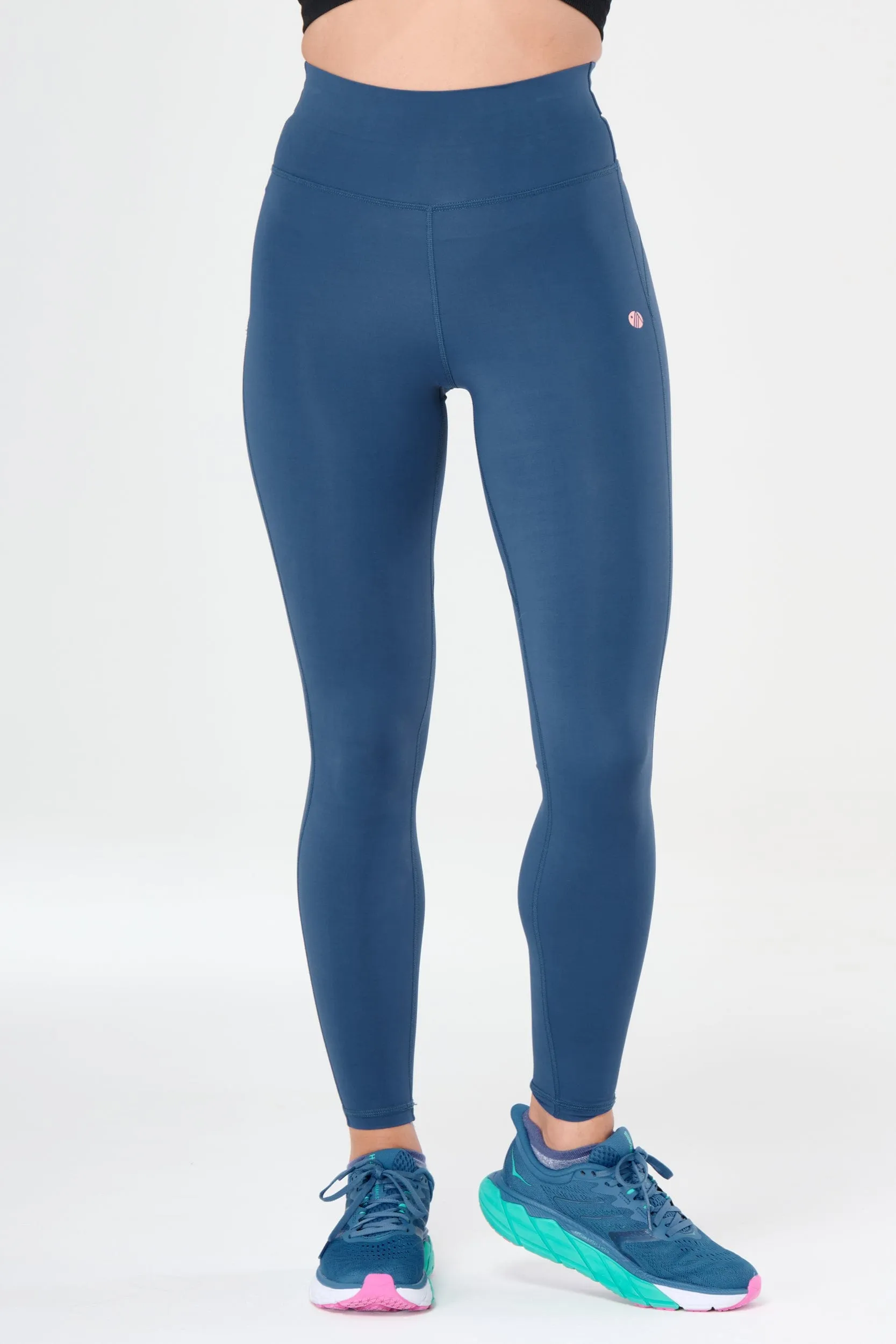 On The Go Leggings - Full Length - Moonlight Blue