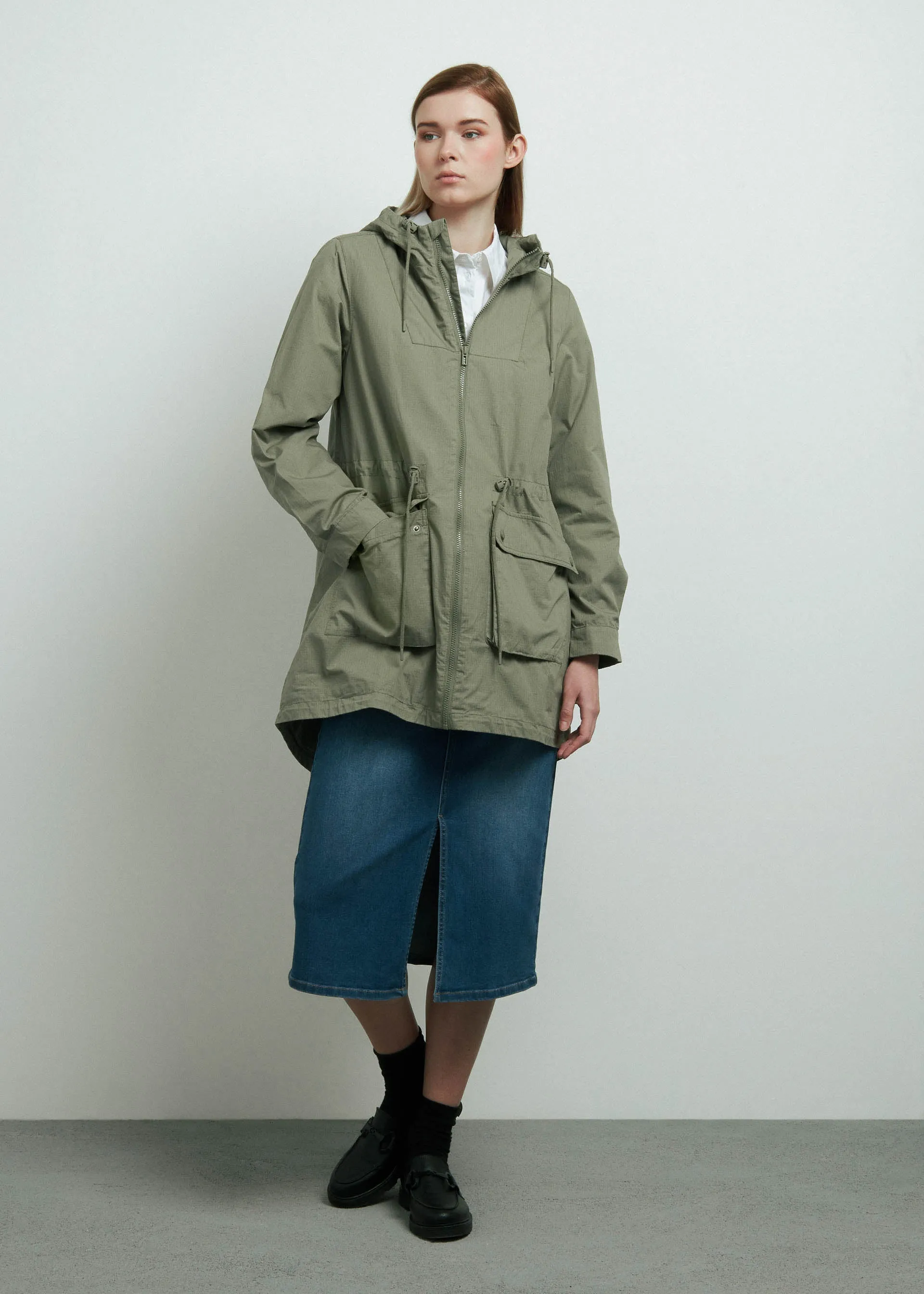 Parka in puro cotone