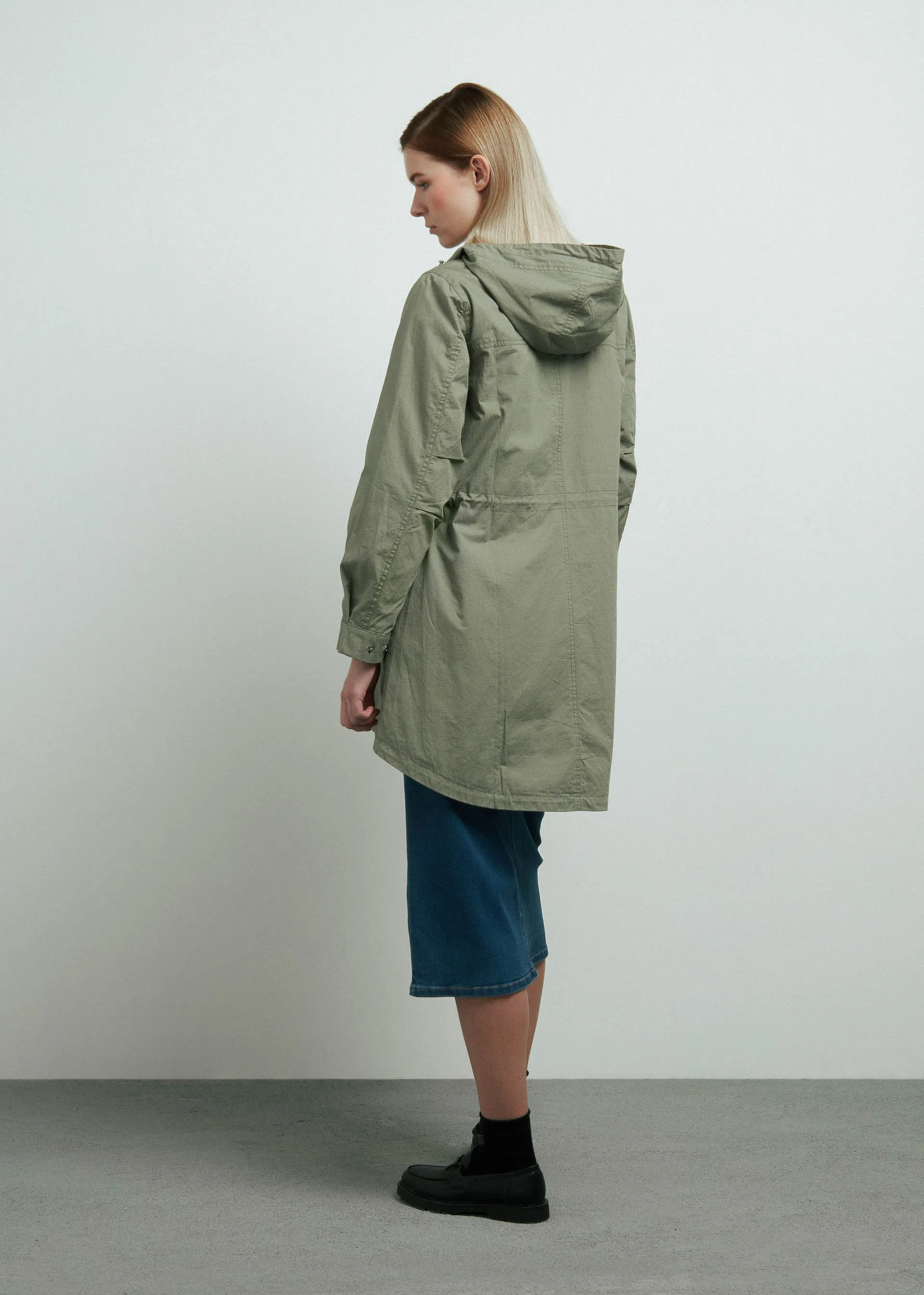 Parka in puro cotone