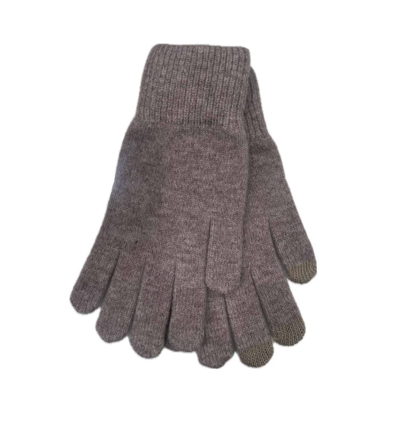 Pissenlit Merino Wool Touchscreen Gloves - Beige