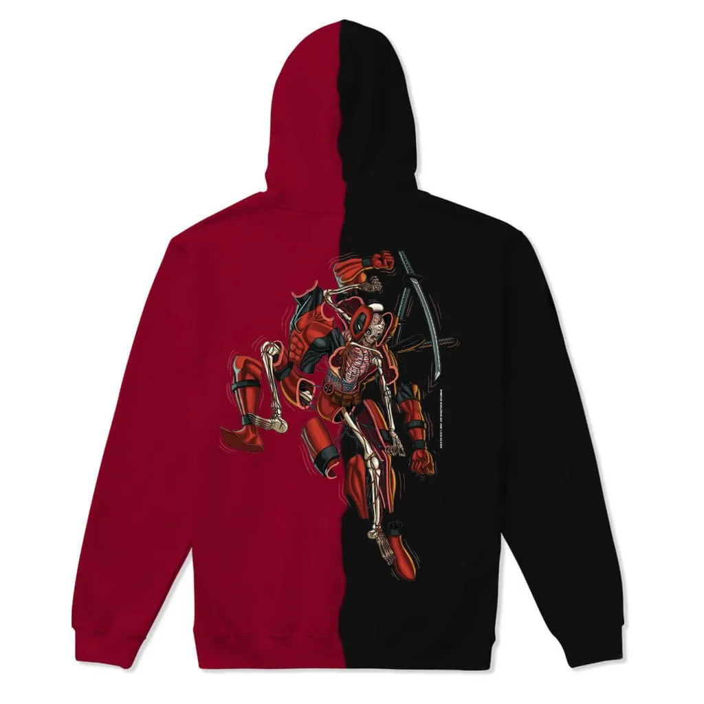 Primitive Deadpool Split-Dye Hoodie | Marvel