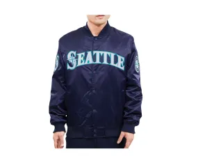 Pro Standard MLB Seattle Mariners Big Logo WS Satin Jacket