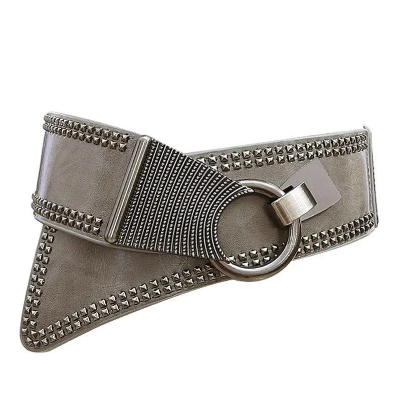 Punk Rocker Elastic Wide Belt