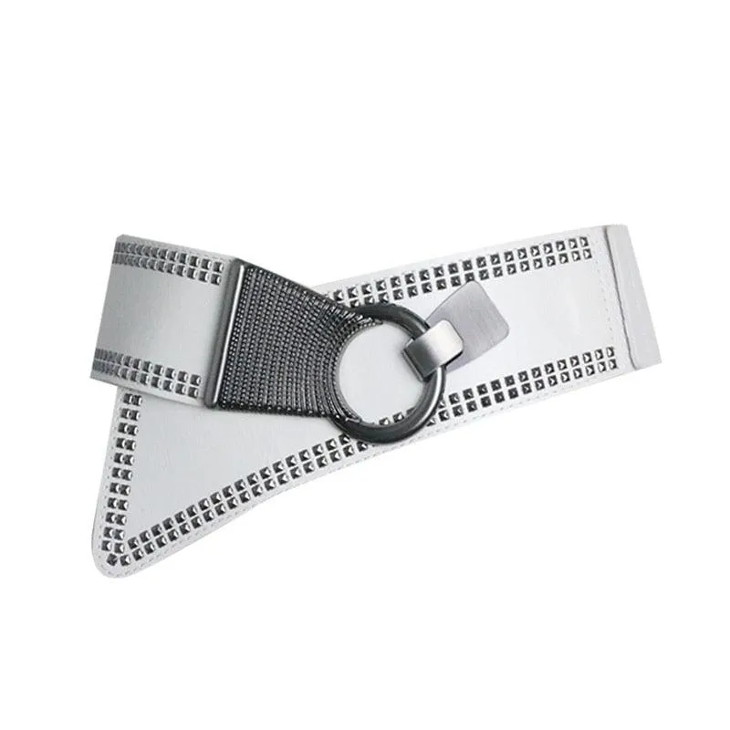 Punk Rocker Elastic Wide Belt