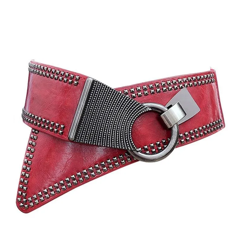 Punk Rocker Elastic Wide Belt