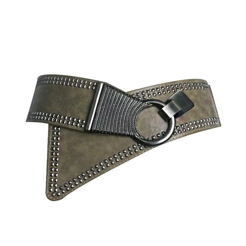 Punk Rocker Elastic Wide Belt