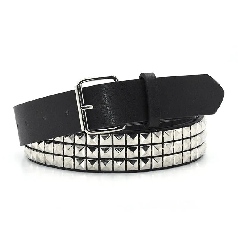 Pyramid Fashion Rivet Belt