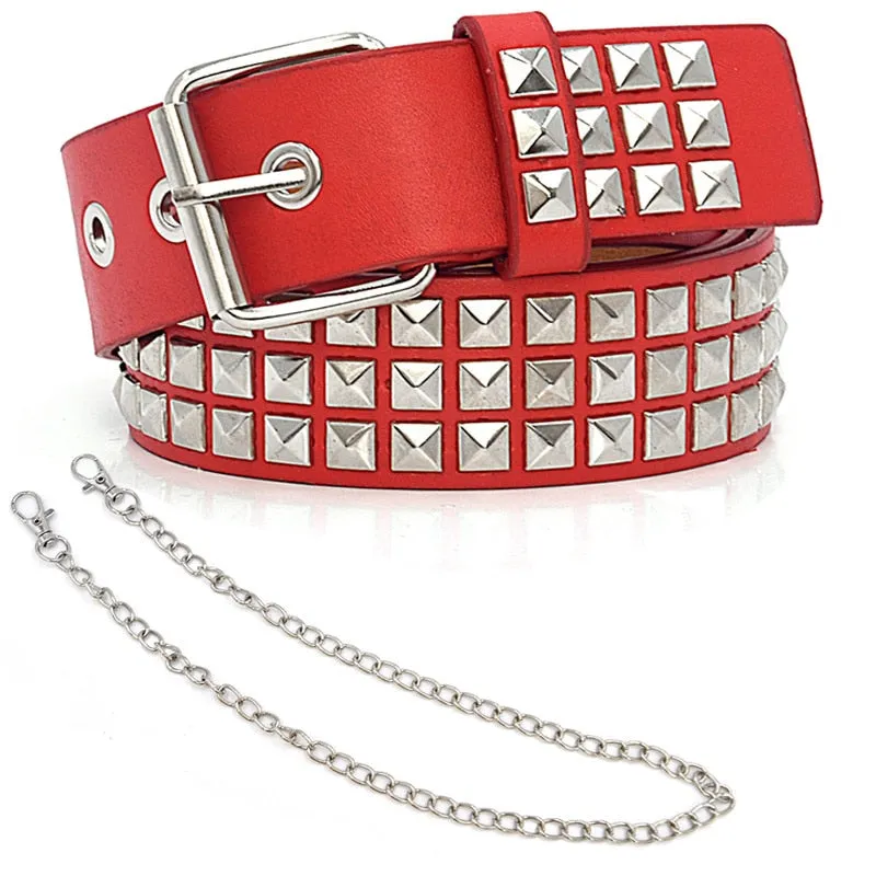 Pyramid Fashion Rivet Belt