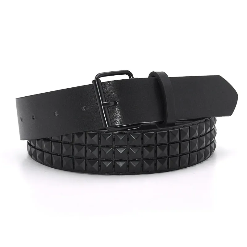 Pyramid Fashion Rivet Belt