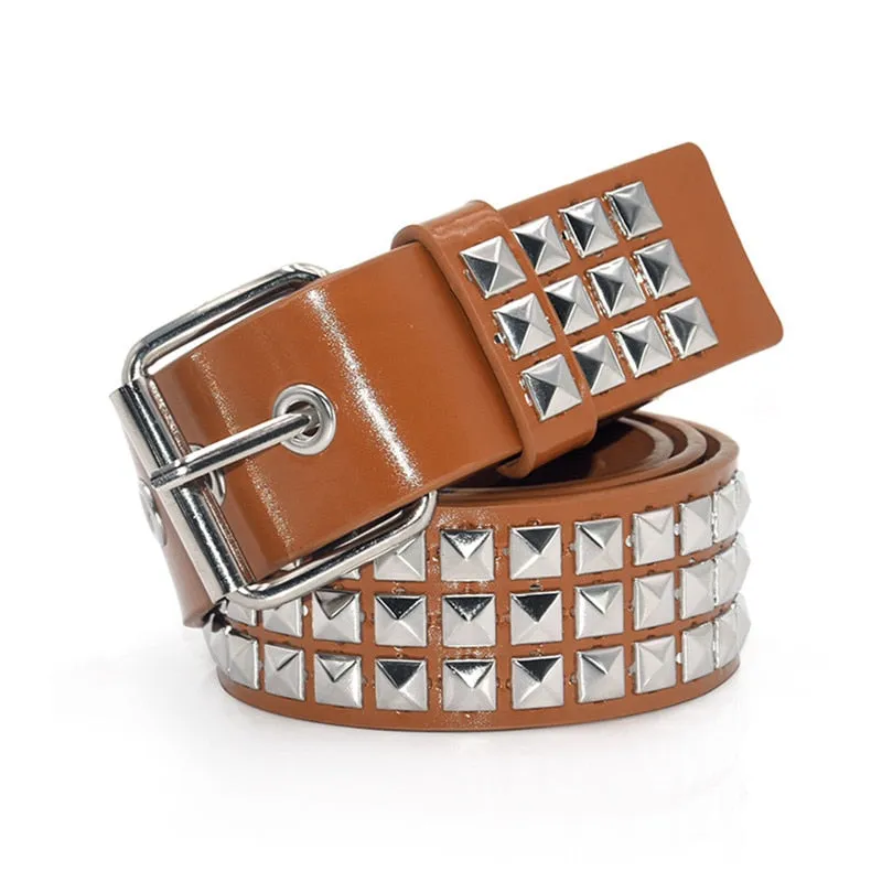 Pyramid Fashion Rivet Belt