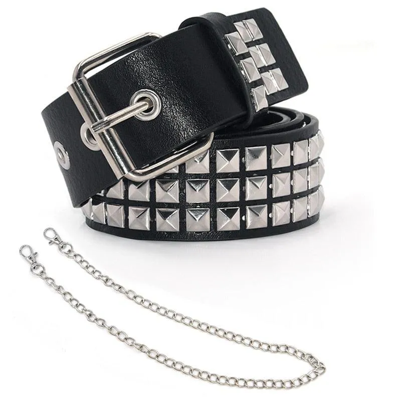 Pyramid Fashion Rivet Belt