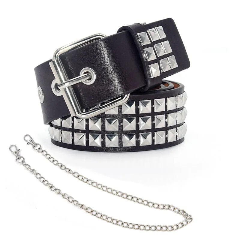 Pyramid Fashion Rivet Belt