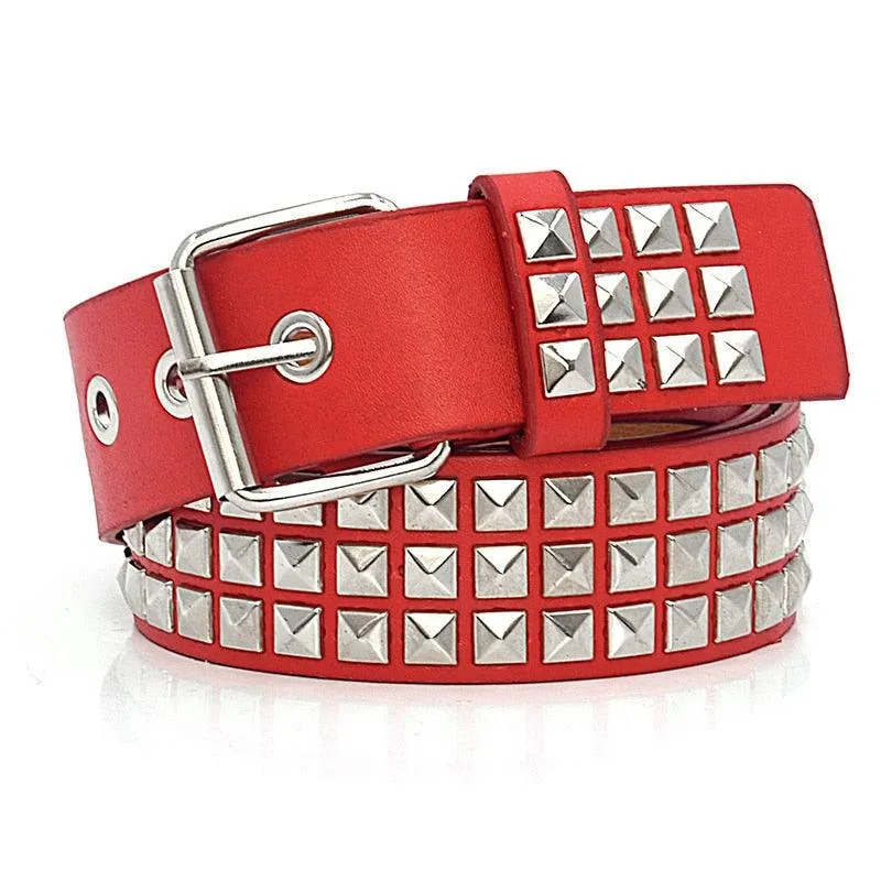 Pyramid Fashion Rivet Belt