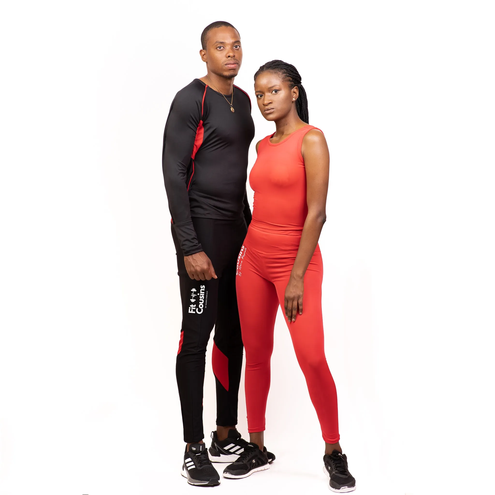 Rebel Red Women's Gym Apparel Set - FULL SET (SHORT SLEEVES)