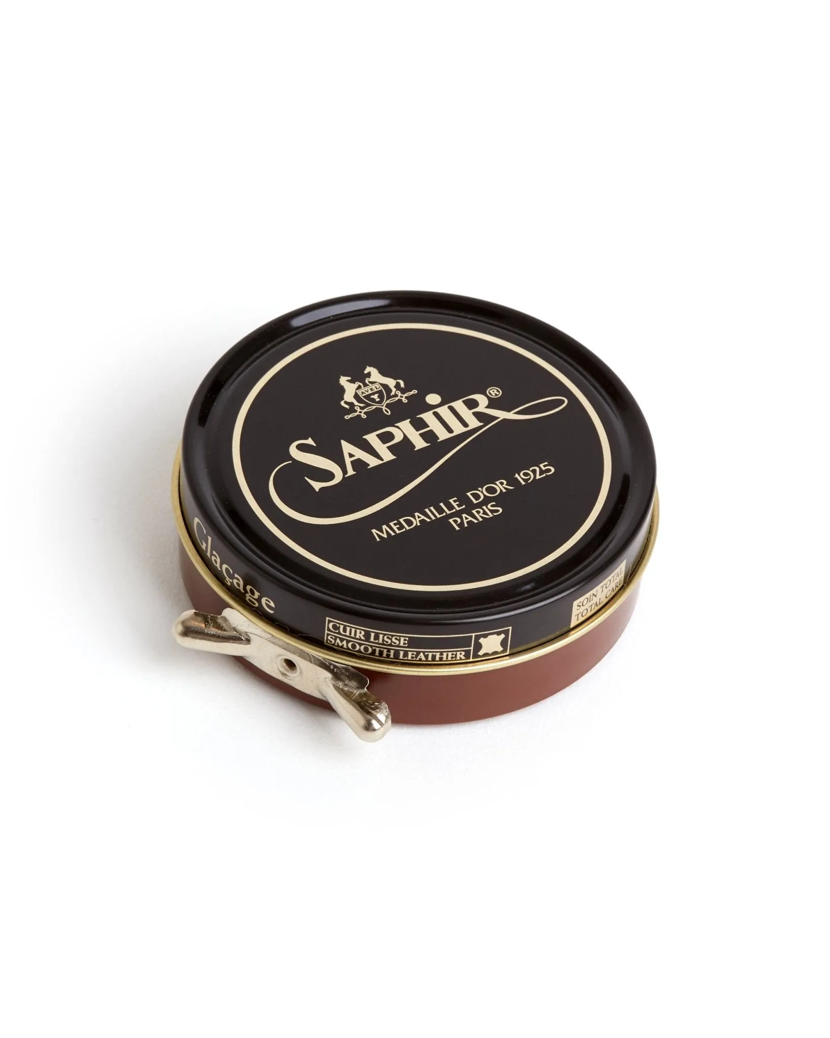 Saphir Pate De Lux Shoe Polish 50ml: 03 Light Brown