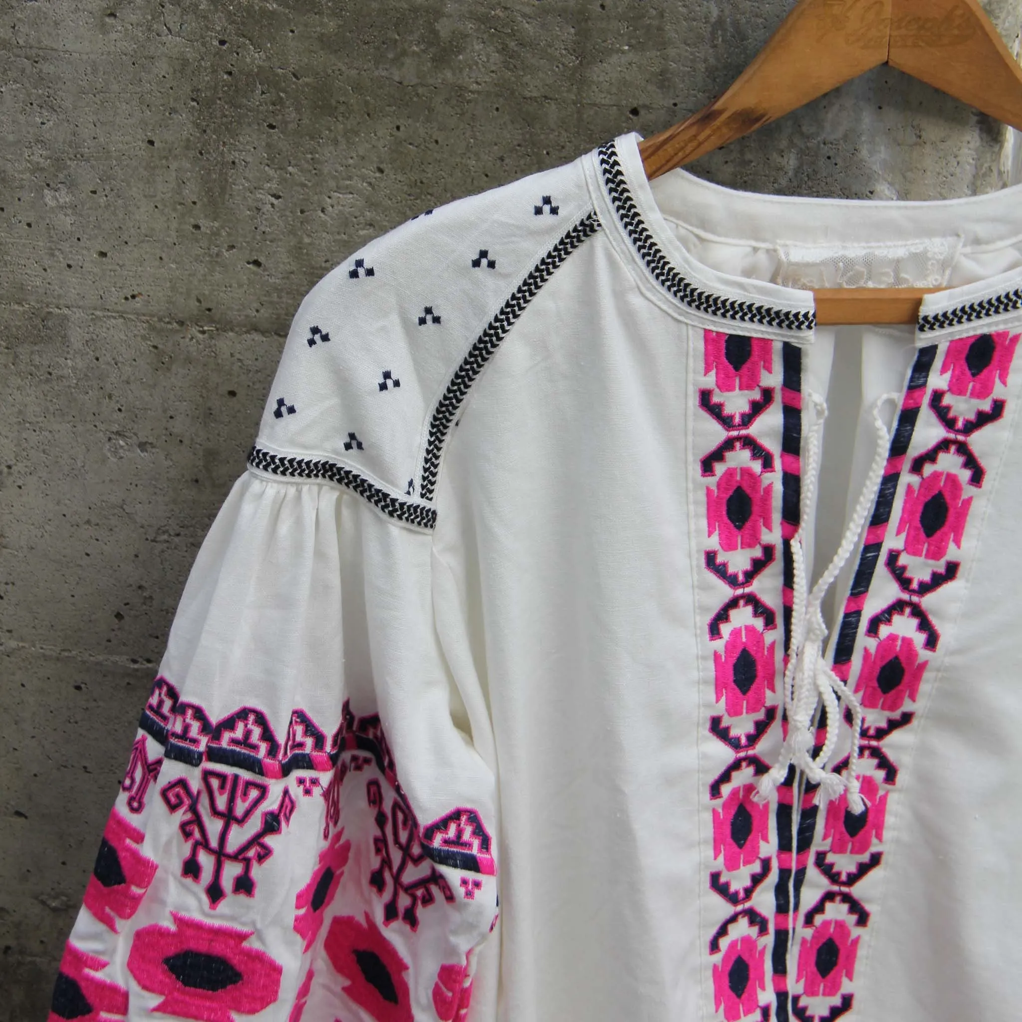 Saskatoon Boho Jacket in White (wholesale)