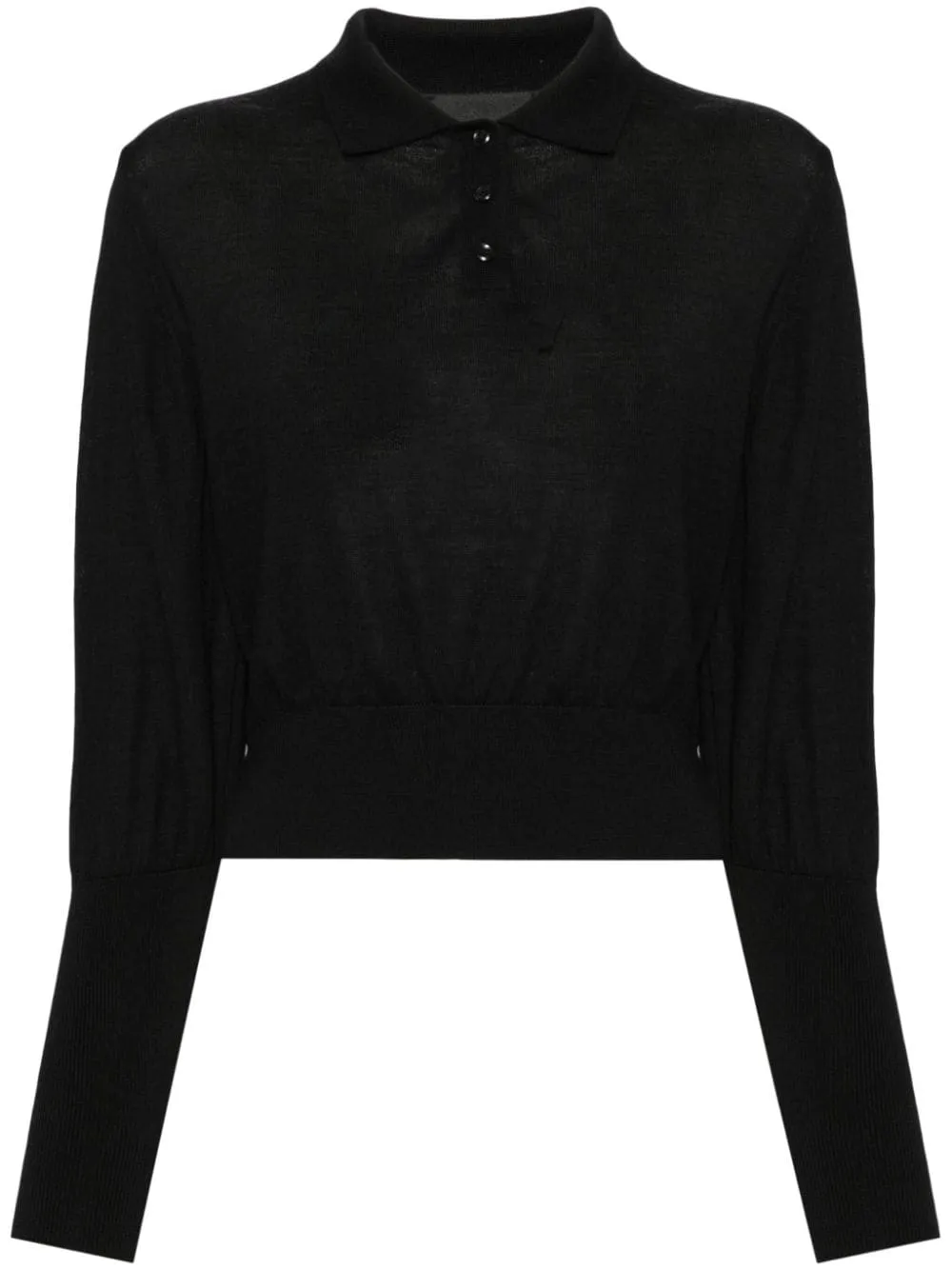 Simone Rocha polo sweater - Black