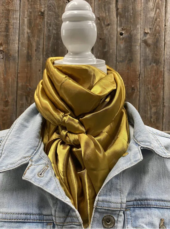 Solid Mustard Yellow Wild Rag