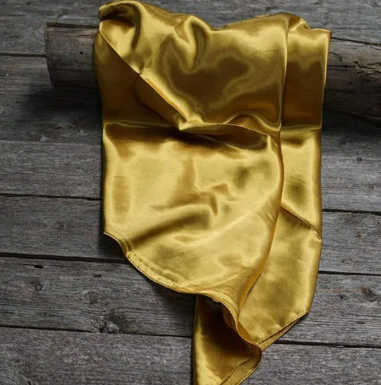 Solid Mustard Yellow Wild Rag