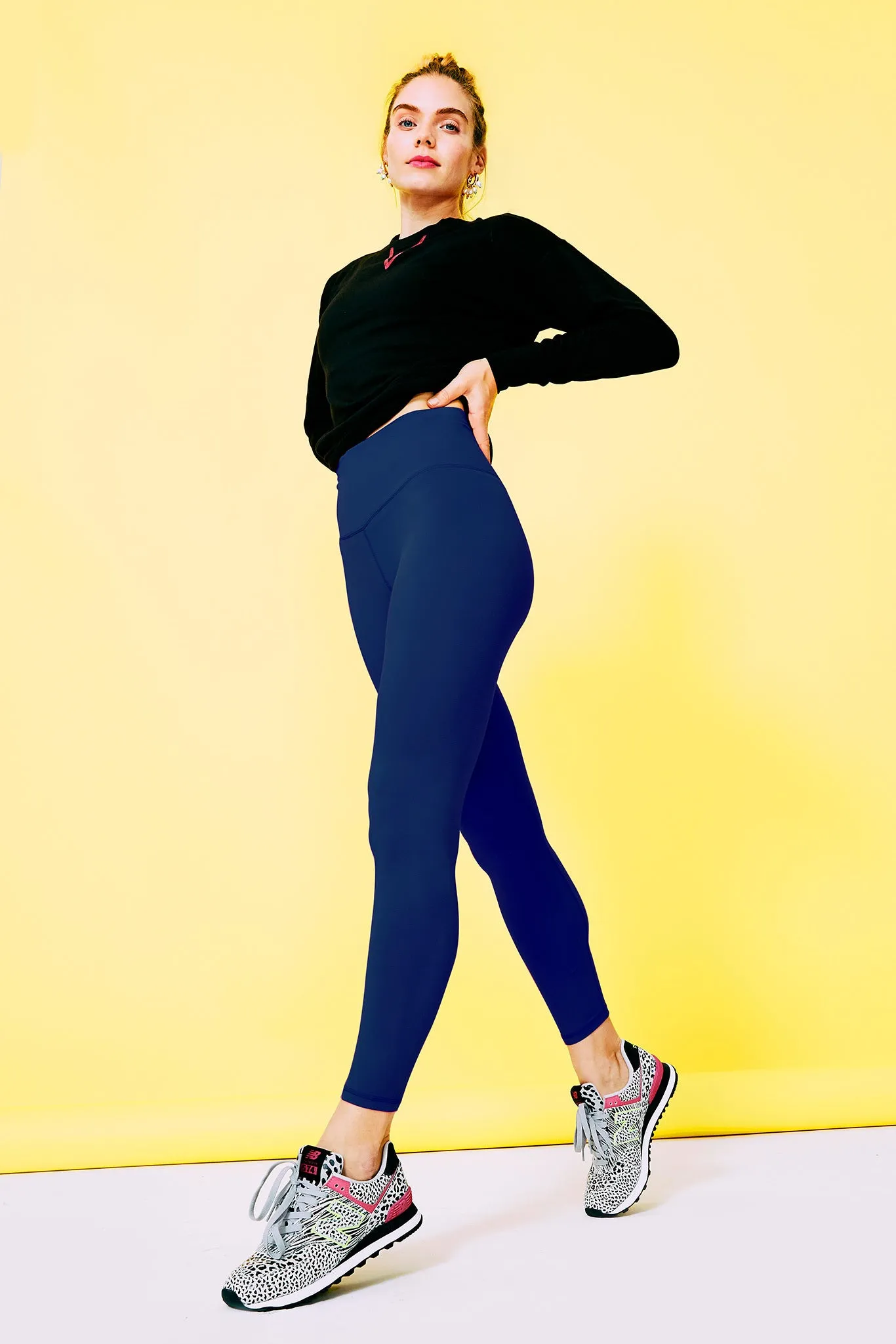 TLC Leggings in Navy