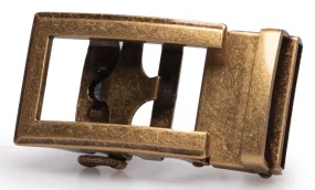 Traditional Open - Bronze Railtek Belt Buckle