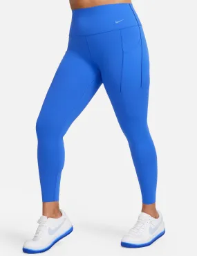 Universa High Waisted 7/8 Leggings - Hyper Royal/Black