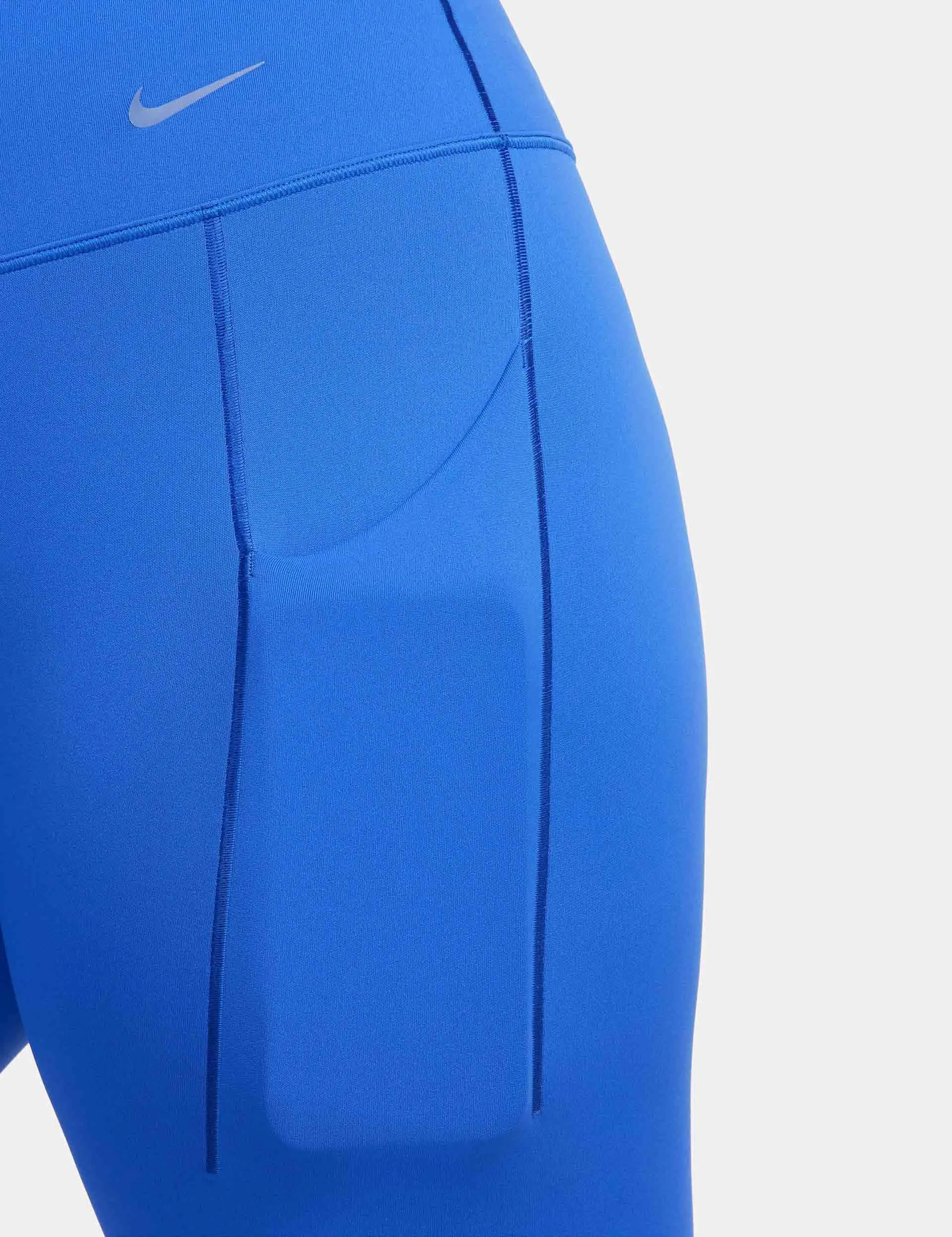 Universa High Waisted 7/8 Leggings - Hyper Royal/Black