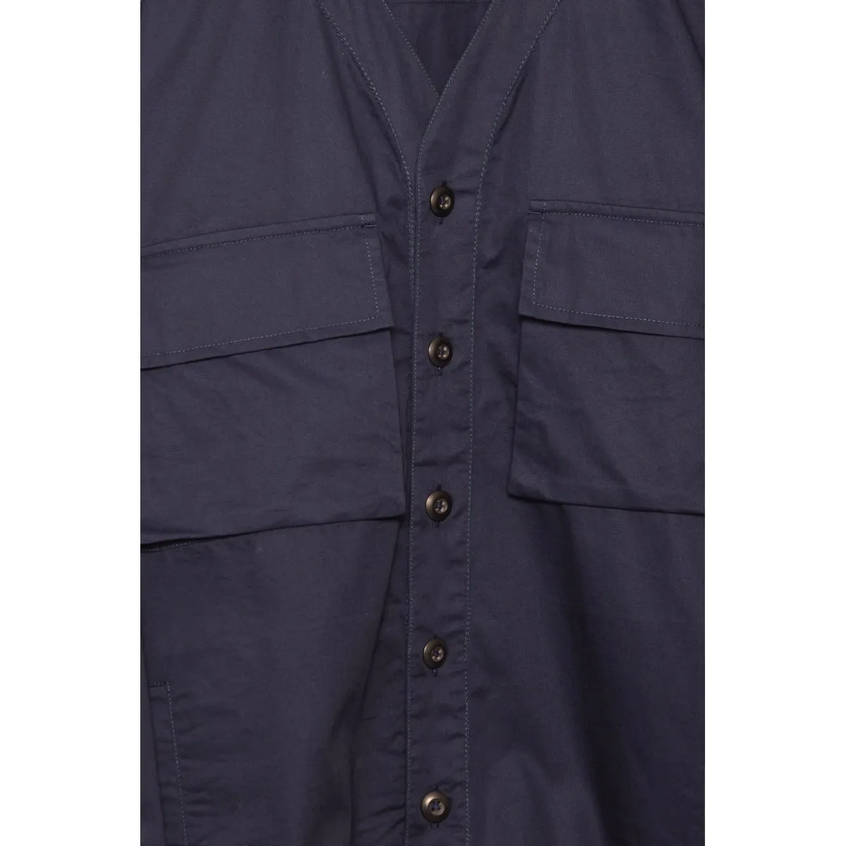 Universal Works Parachute Shirt fine twill navy P28065