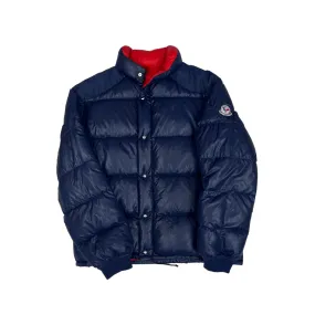 Vintage 90s Navy Blue Moncler Grenoble Puffer Coat - Medium